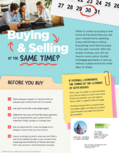 Buying and Selling at the Same Time flyer