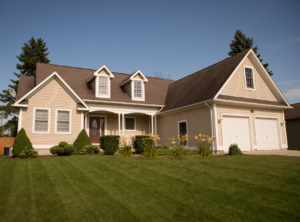 This is an image of a ranch home.