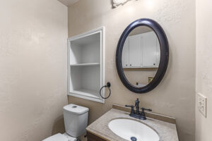 Main floor powder room at 2100 Kippling Dr. #128